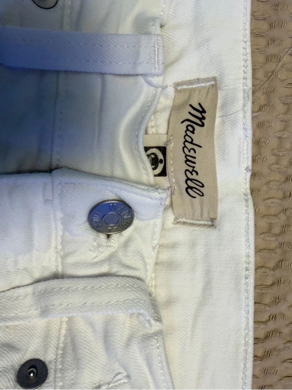 Madewell White Women’s Jeans